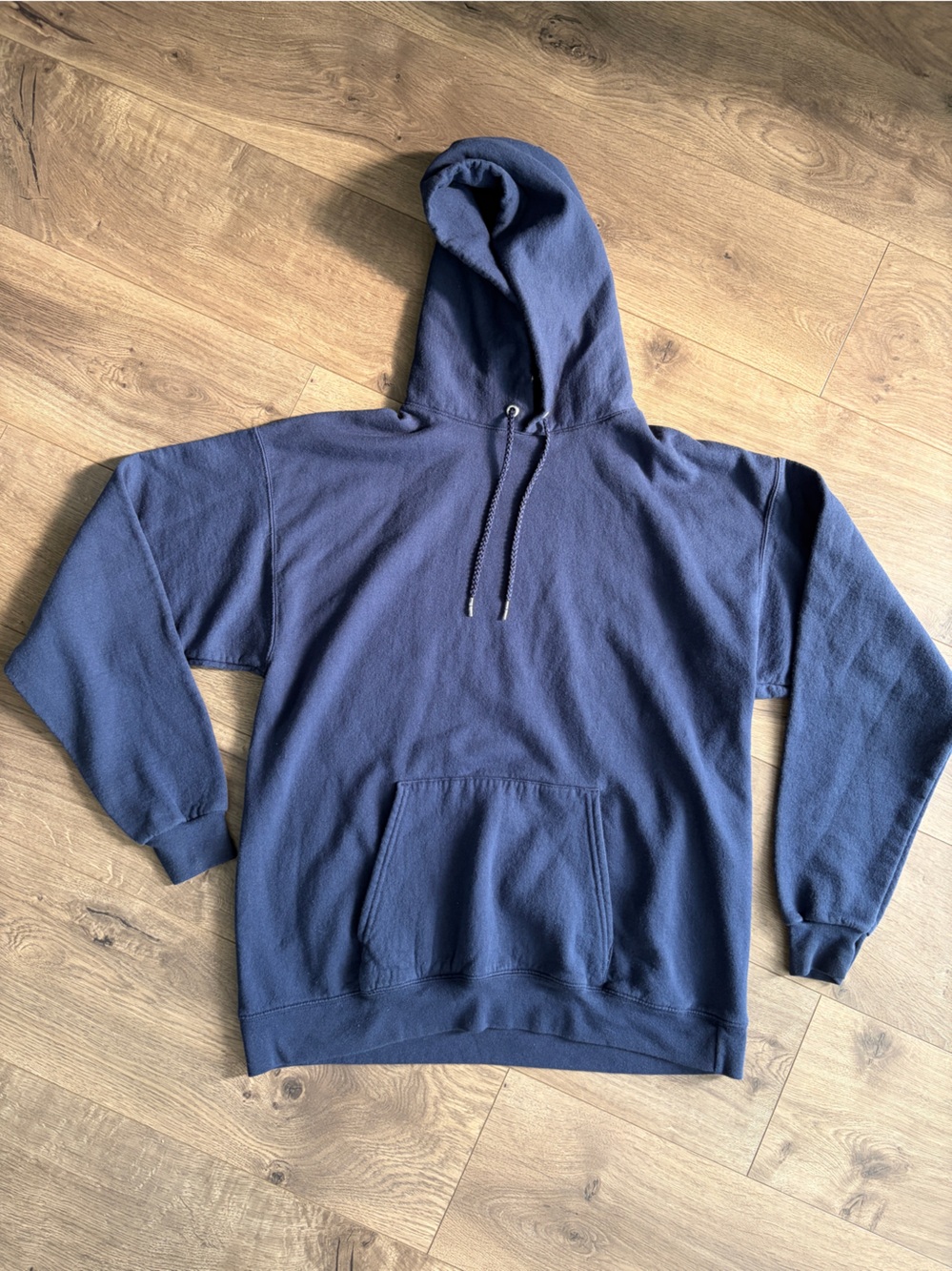 Hanes Navy Blue Pullover Hoodie